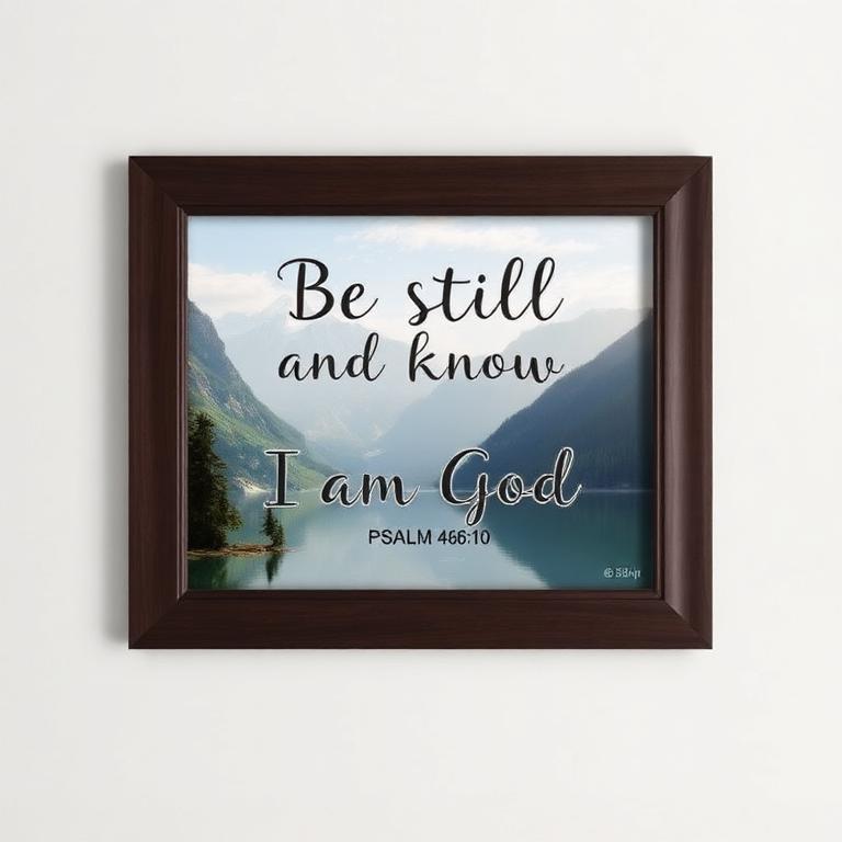 Be Still And Know