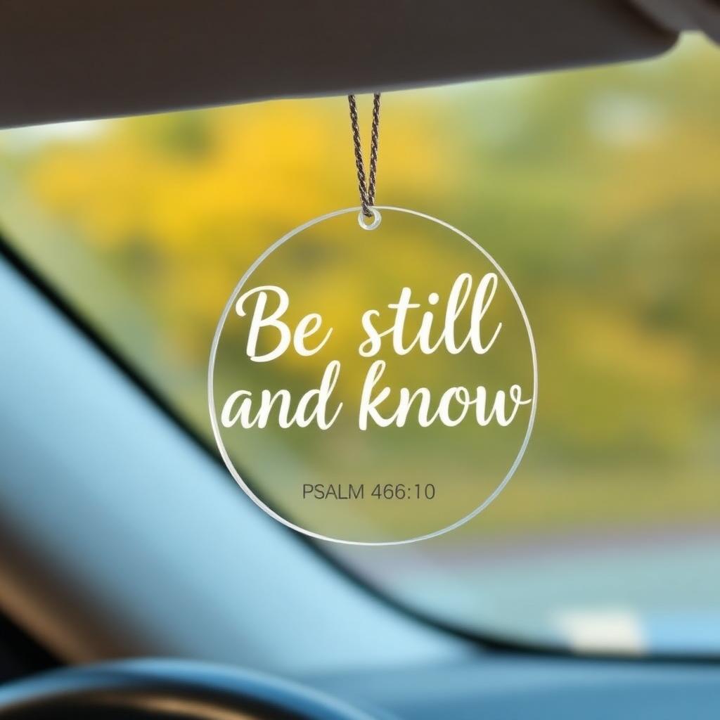 Be Still & Know Acrylic
