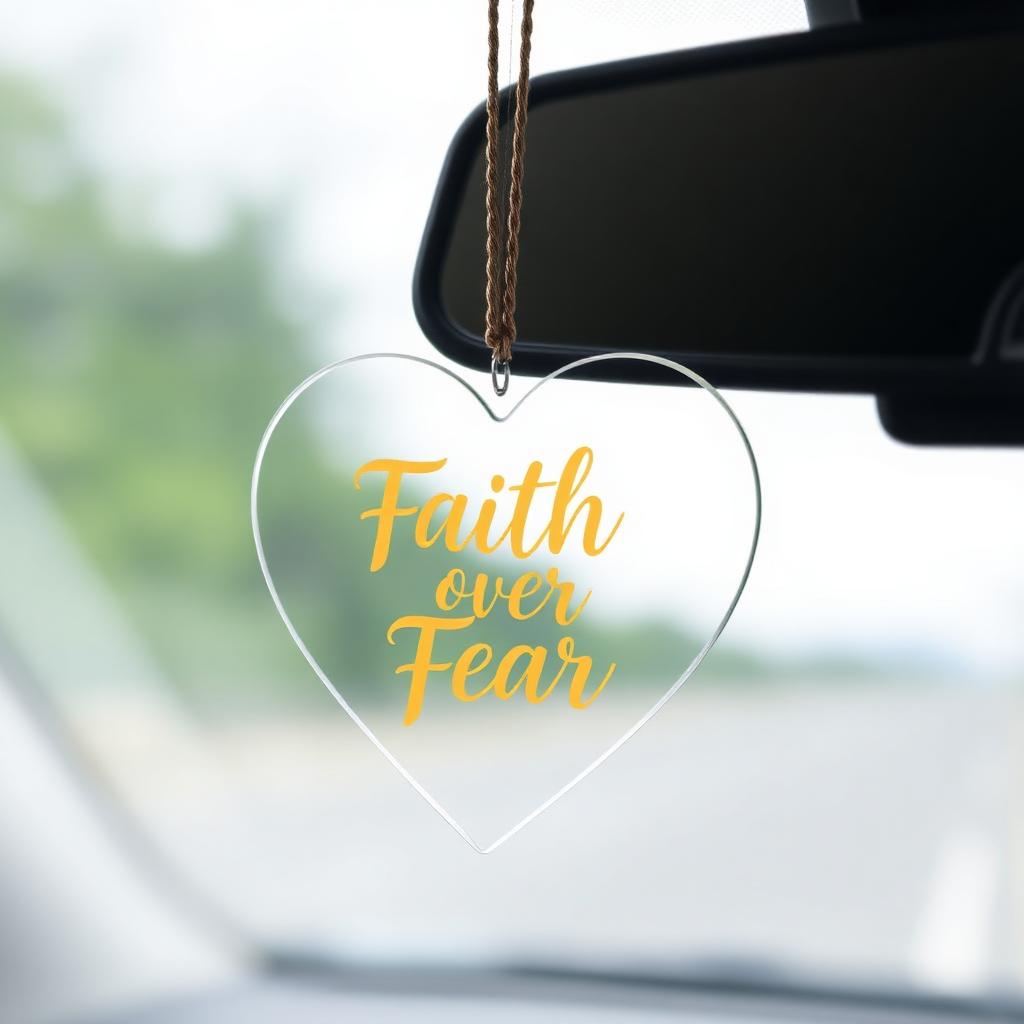 Faith Over Fear Heart