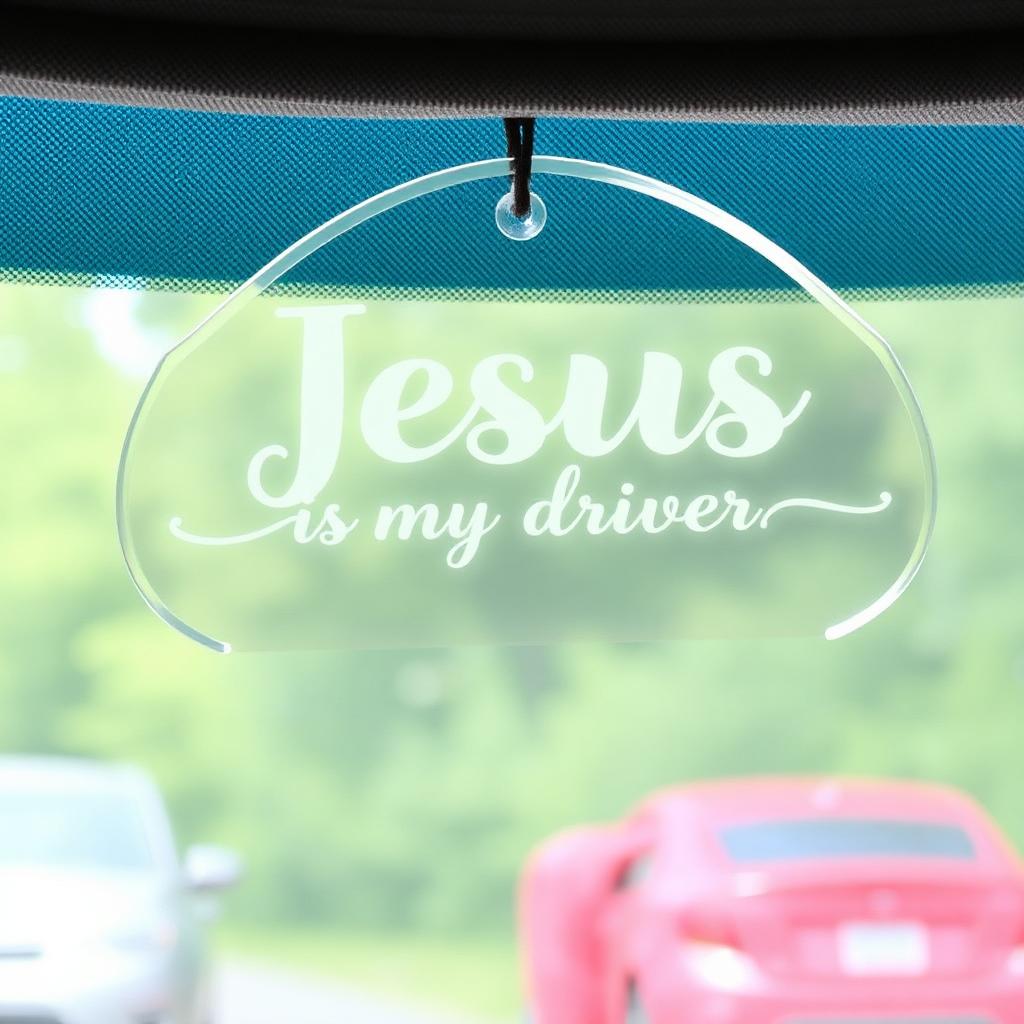 Jesus Is My Driver Acrylic
