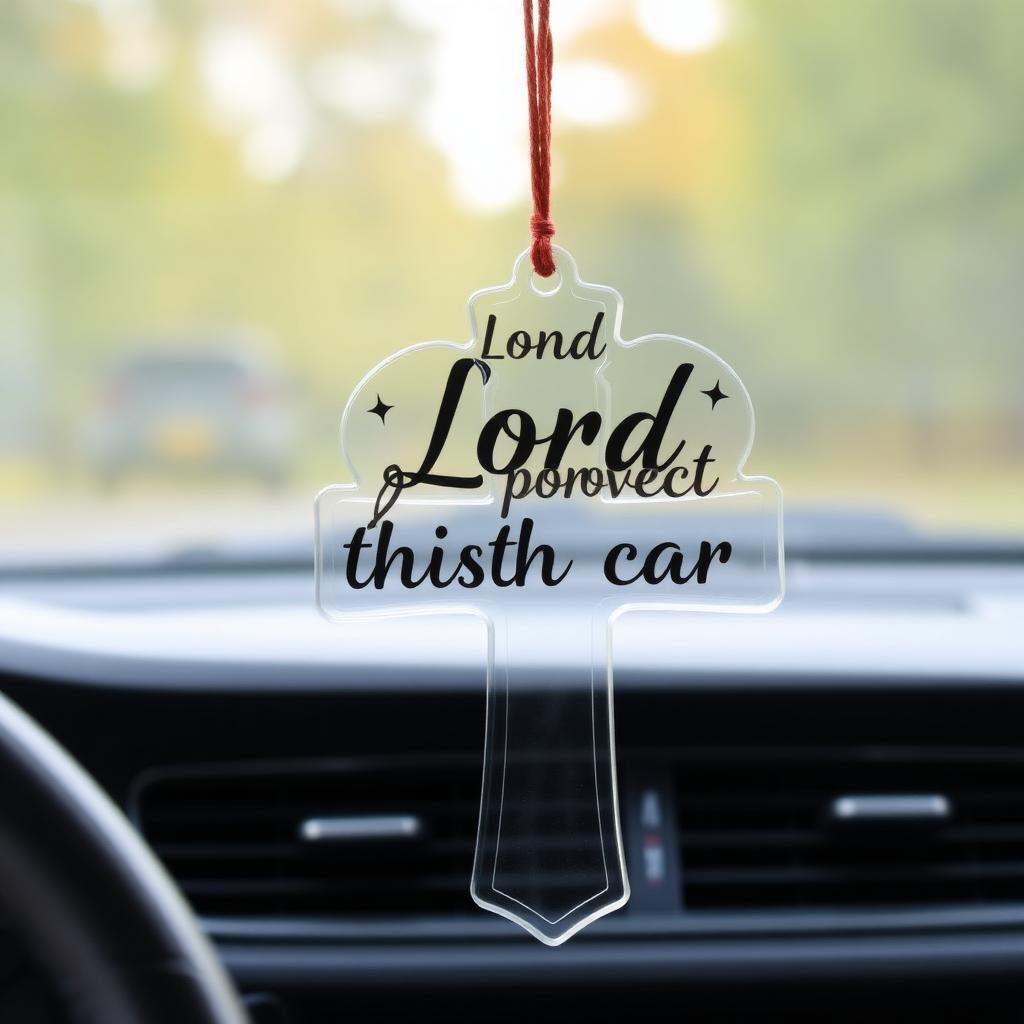 Lord Protect This Car Cross