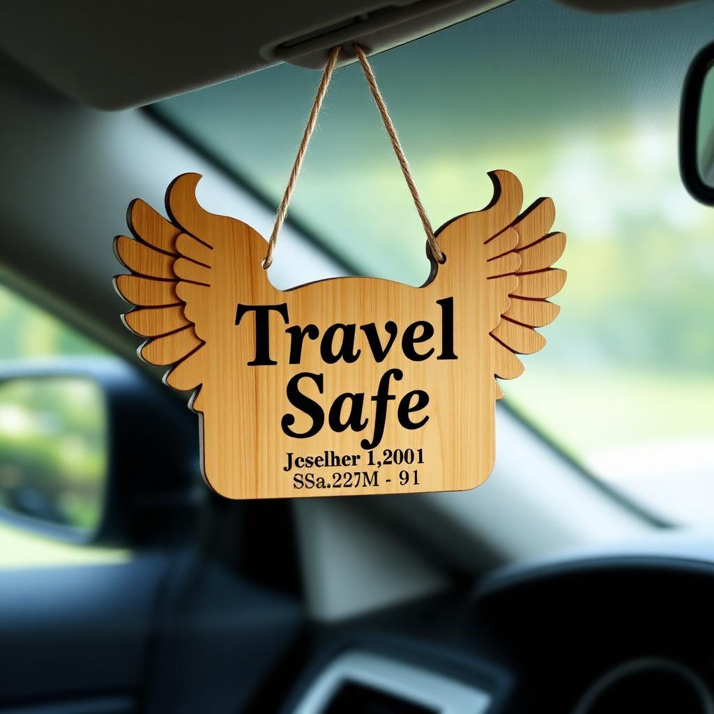 Travel Safe Angel Wings