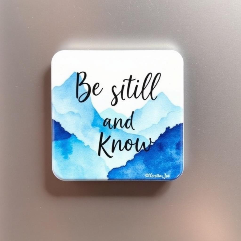 Be Still and Know