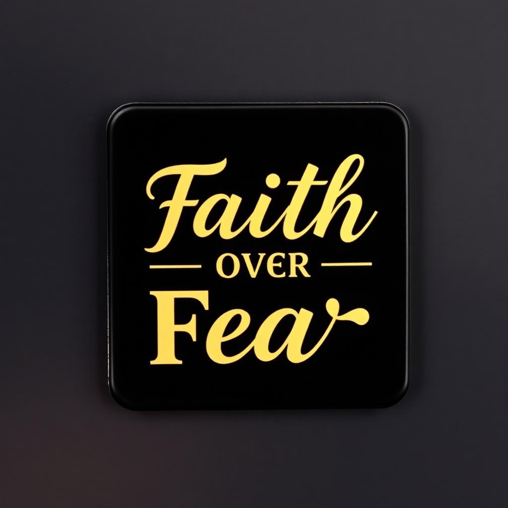 Faith Over Fear Magnet