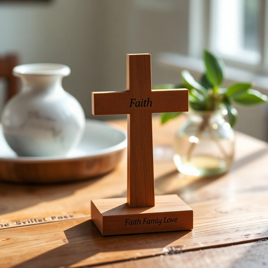Faith Family Love Cross