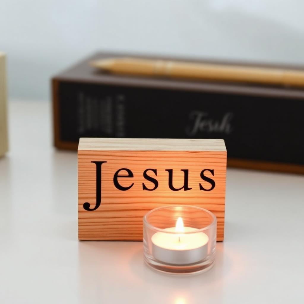 Jesus Block & Tealight