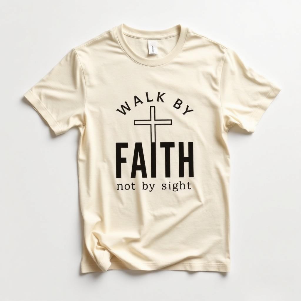 Walk By Faith Minimal Tee